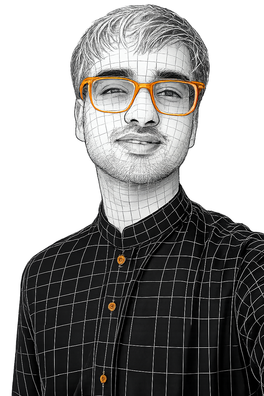 Portrait of Muntazir Hussain